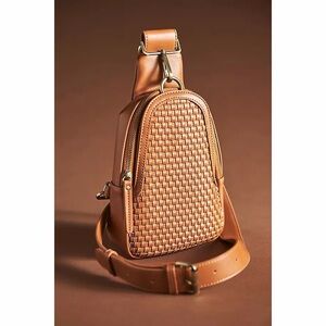 Anthropologie x Urban Originals Woven Liberty Sling Bag